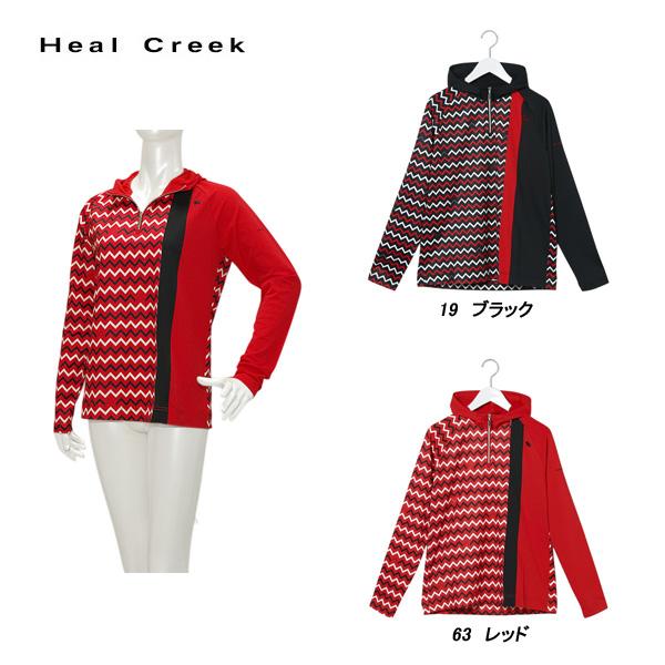 ヒールクリーク Heal Creek レディース 春夏 UVカット 吸水速乾 ECOBLUEベア天プ...