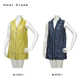 ヒールクリーク Heal Creek レディース 春夏 撥水 チェニック丈ベスト