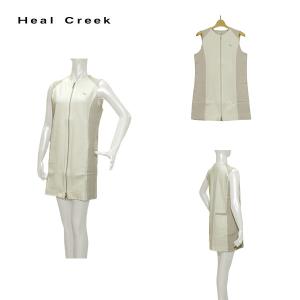 Heal Creek（ヒールクリーク） ストレッチタフタ中綿ベストワンピース