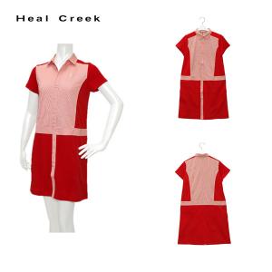 ヒールクリーク Heal Creek レディース 春夏 吸水速乾 UVカット 接触冷感 ワンピース