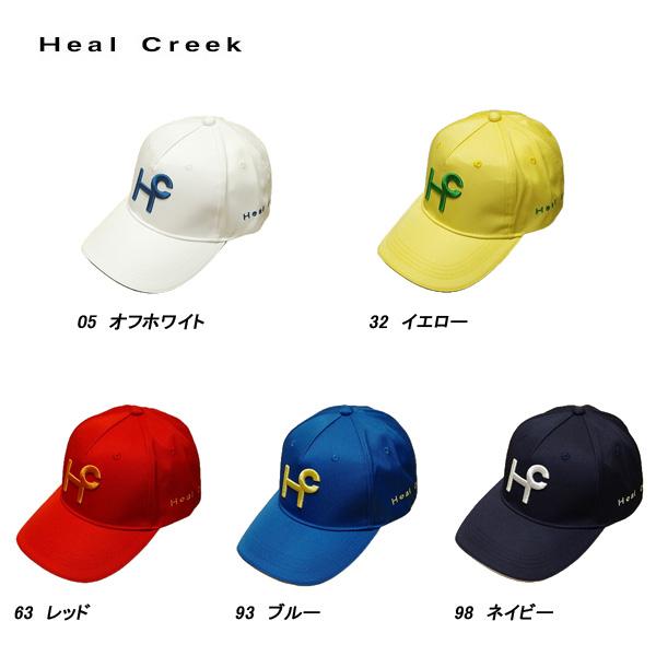 ヒールクリーク Heal Creek レディース 春夏秋 HCロゴ 定番キャップ