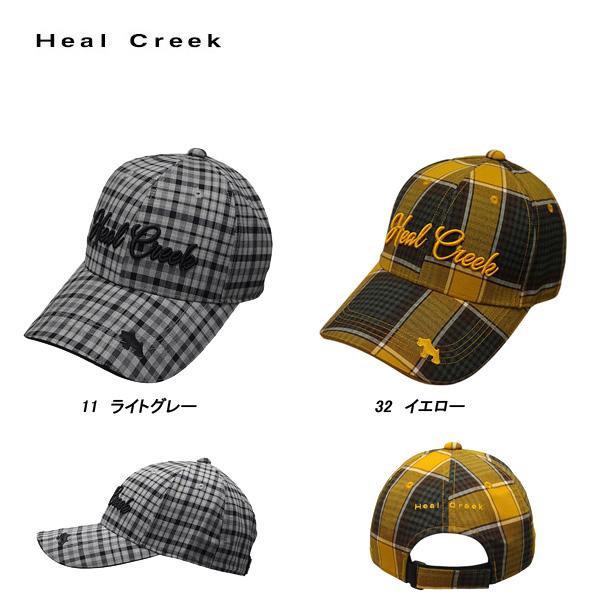 ヒールクリーク Heal Creek レディース 春夏秋 UVカット 吸水速乾 帽子 ドライタッチチ...