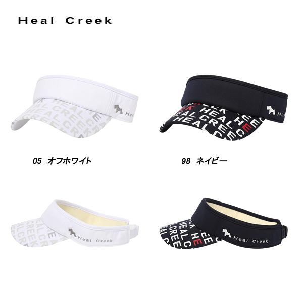 ヒールクリーク Heal Creek ユニセックス 春夏秋 ロゴバイザー