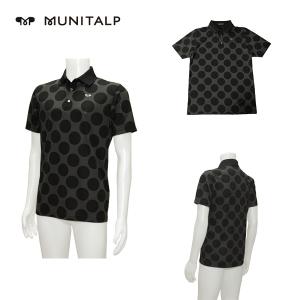 MARK&LONA マークアンドロナ 半袖モックネックTシャツ ブルー系 46