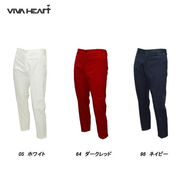 ビバハート VIVA HEART メンズ 春夏 ストレッチ 撥水 ドライツイル クロップド丈パンツ