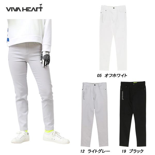 ビバハート VIVA HEART レディース 春秋 ストレッチ スキニーゴルフパンツ