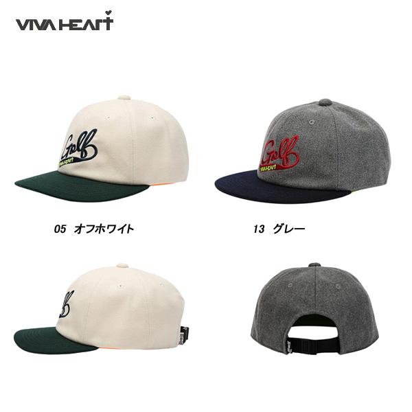 ビバハート VIVA HEART レディース 春秋 ソフトカーブブリムキャップ