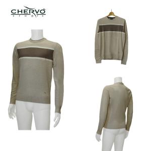 XLサイズ 新品未使用【CHERVO】シェルボ ハーフジップ 長袖セーター正規品 CHERVO（シェルボ） メンズ 秋冬 ストレッチ 保温 撥水 防シミ 通気性