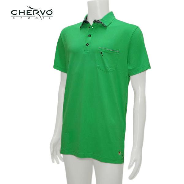 シェルボ CHERVO メンズ 春夏 ストレッチ 透湿性 速乾性 吸水効率 半袖シャツ サイズ50