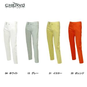 サイズ：42 CHERVO シェルボ  ニット セーター  レッド系 [240101449059] ゴルフウェア レディース ストスト サイズ：42 CHERVO シェルボ ニット セーター レッド系