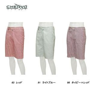 シェルボ CHERVO メンズ 春夏 ストレッチ UVカット 吸汗速乾 サッカ地 ハーフパンツ｜depot-044