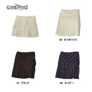 シェルボ CHERVO レディース 秋春夏 ストレッチ 耐久性 チェック柄 スカート｜DEPOT 044