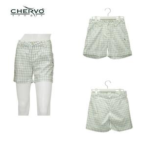 サイズ：42 CHERVO シェルボ  ナイロンストレッチパンツ  ホワイト系 [240101426161] ゴルフウェア レディース ストスト サイズ：42 CHERVO シェルボ ナイロンストレッチパンツ ホワイト