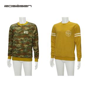 ロサーセン Rosasen メンズ 秋冬 撥水 リバーシブル 高密度タフタ 迷彩プリントトレーナー サイズ48(M)