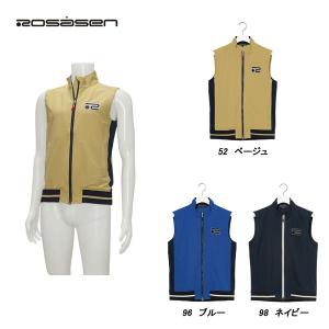 ロサーセン Rosasen メンズ 春秋 撥水 防風 バイオシェルストレッチベスト｜DEPOT 044