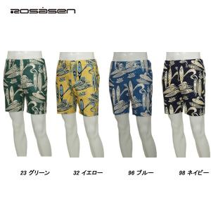 ロサーセン Rosasen メンズ 春夏 吸水速乾 接触冷感 アロハ ショートパンツ｜depot-044