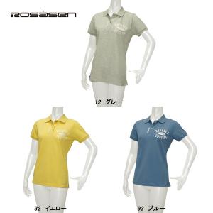 ロサーセン Rosasen レディース 春夏 T／Cベア鹿の子 半袖シャツ｜depot-044