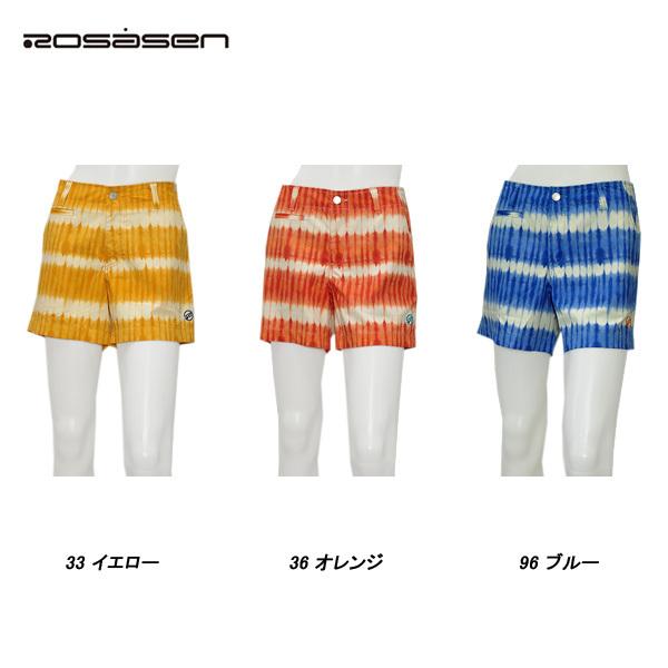 ロサーセン Rosasen レディース 春夏 ストレッチ UVケア グラデーション ショートパンツ