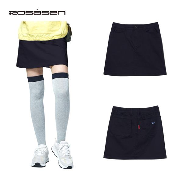 訳あり ロサーセン Rosasen レディース 春夏秋 定番リヨセルツイルストレッチスカート サイズ...