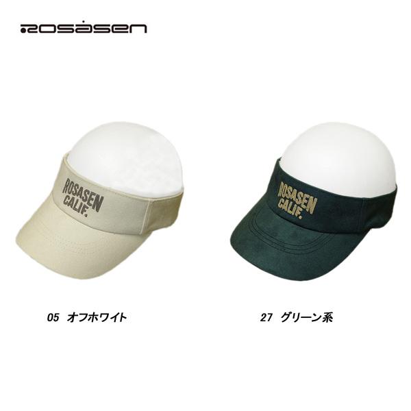 ロサーセン Rosasen レディース 秋冬 マイクロスエード バイザー