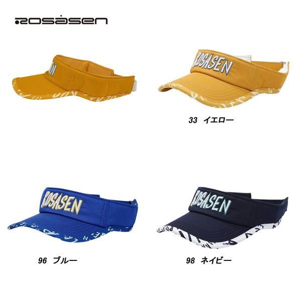 ロサーセン Rosasen レディース 春夏秋 ルーズマンコラボ プリントバイザー