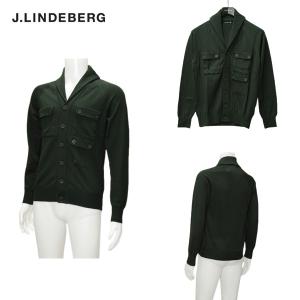 J.LINDEBERG ジェイリンドバーグ 長袖ニットセーター イエロー系 L