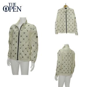 訳あり ジ・オープン THE OPEN メンズ 春秋 防風 ストレッチ 撥水 モノグラムプリント ブルゾン サイズ52(LL)｜depot-044