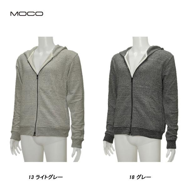 モコ MOCO メンズ 秋冬 フルジップパーカー