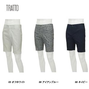 トラット TRATTO メンズ 春夏 ビスコテックタイルプリント ショートパンツ｜depot-044