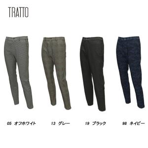 TRATTO（トラット） メンズ 秋冬 保温性 制電性 ピンタック ダブル