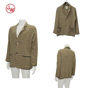 CHERVO（シェルボ） メンズ チェック柄ベルト サイズ52 : DEPOT 044