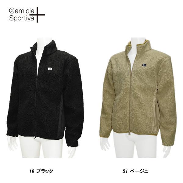 Camicia Sportiva + カミーチャ スポルティーバプラス 秋冬 レトロボア防風フリース...