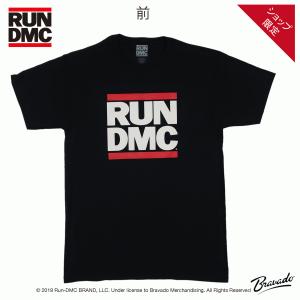 RUN DMC tシャツ カットソー ランディエムシー バンドT ロックT メンズ ユニセックス ロックTシャツ ラップ HIPHOP  黒 Tシャツ RUNDMC ロゴ｜depot-select