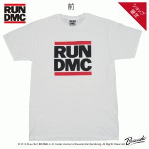 RUN DMC tシャツ カットソー ランディエムシー バンドT ロックT メンズ ユニセックス ロックTシャツ ラップ HIPHOP  白 Tシャツ RUNDMC ロゴ｜depot-select