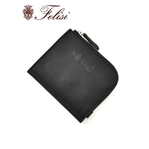 フェリージ felisi 2つ折り財布 メンズ コンパクト ソフトキップレザー 1115/1/LD ...