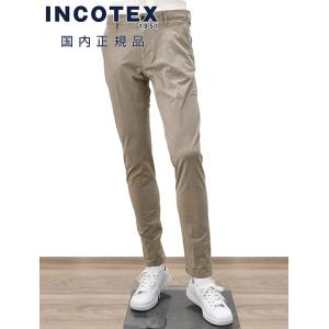 インコテックス INCOTEX SLACKS コットンパンツ メンズ 100番 マイクロストラクチャ...