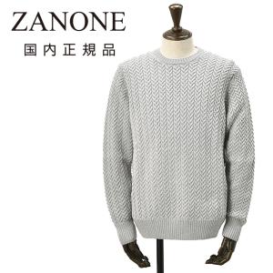 ザノーネ ZANONE スキッパー ポロ ニット メンズ GIRO POLO ミドル 