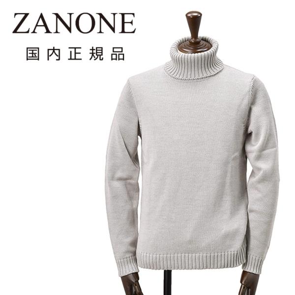 ザノーネ ZANONE タートルネックニット メンズ ミドルゲージセーター DVモデル メリノウール...