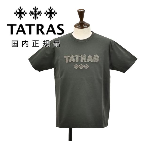 タトラス TATRAS 半袖Tシャツ メンズ アンチェオ ANCEO クルーネックカットソー スーピ...