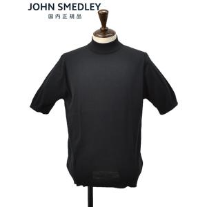 ジョンスメドレー JOHN SMEDLEY モックネックニット メンズ 半袖ニット ARBER シー...