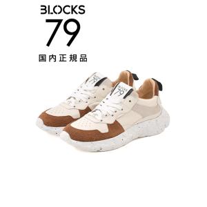ブロックス79 BLOCKS79 スニーカー メンズ レースアップシューズ COBIモデル ナンバリ...