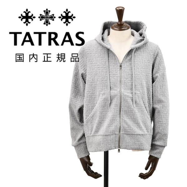 タトラス TATRAS ジップアップパーカー メンズ ジャガードパーカー ドヴィーノ DOVINO ...