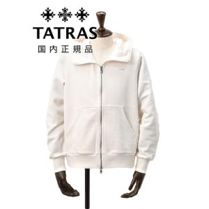 タトラス TATRAS ジップアップパーカー メンズ スウェットパーカー フェルダ FELDA シル...