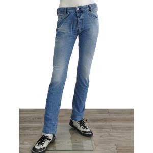 DIESEL ディーゼル ヴィンテージ デニム ダメージ スキニー ブルー L Amazon | ブルー L (ディーゼルパワー)DIESEL POWER 裾ダメージ