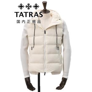 タトラス TATRAS ハイブリッドダウンジャケット メンズ ニット切り替えブルゾン KEITIE ...