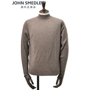 ジョンスメドレー JOHN SMEDLEY モックネックニット メンズ KILDAY ハイゲージセー...