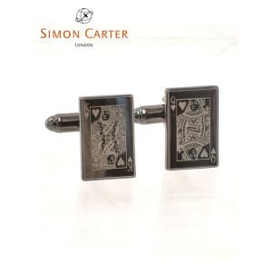 サイモンカーター SIMON CARTER カフリンクス メンズ カフス KING&amp;QUEEN トラ...