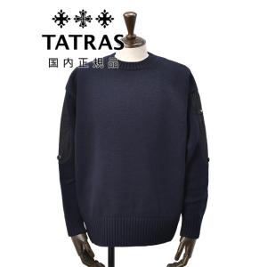 タトラス TATRAS クルーネックニット メンズ ミドルゲージセーター ラスカリ LASCARI ...