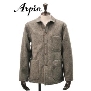 アルパン Arpin ウールジャケット メンズ 5つボタンシングル LAVESTEDEALPES グ...
