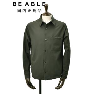 ビーエイブル BE ABLE シャツアウター メンズ シャツブルゾン LEROY リロイ ストレッチ...